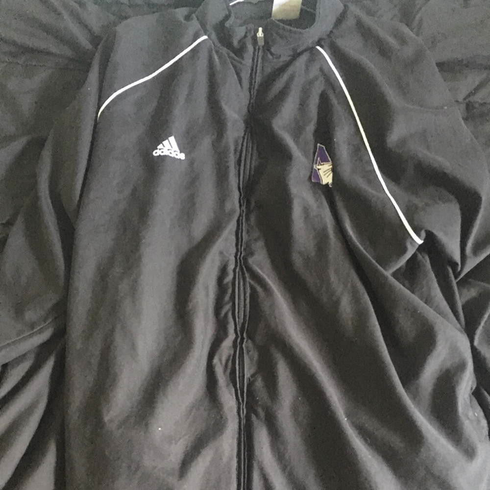 Adidas Zip Up (With Northwestern Detailing)